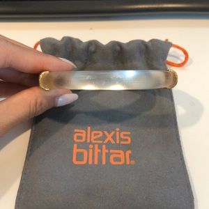 Alexis Bittar lucite bangle